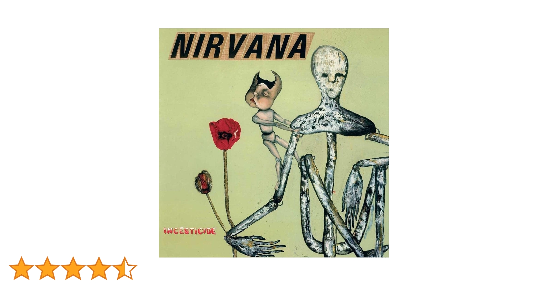 洋楽 NIRVANA - Nevermind incesticide EU1992LP 洋楽 NIRVANA - Nevermind incesticide EU1992LP Nirvana